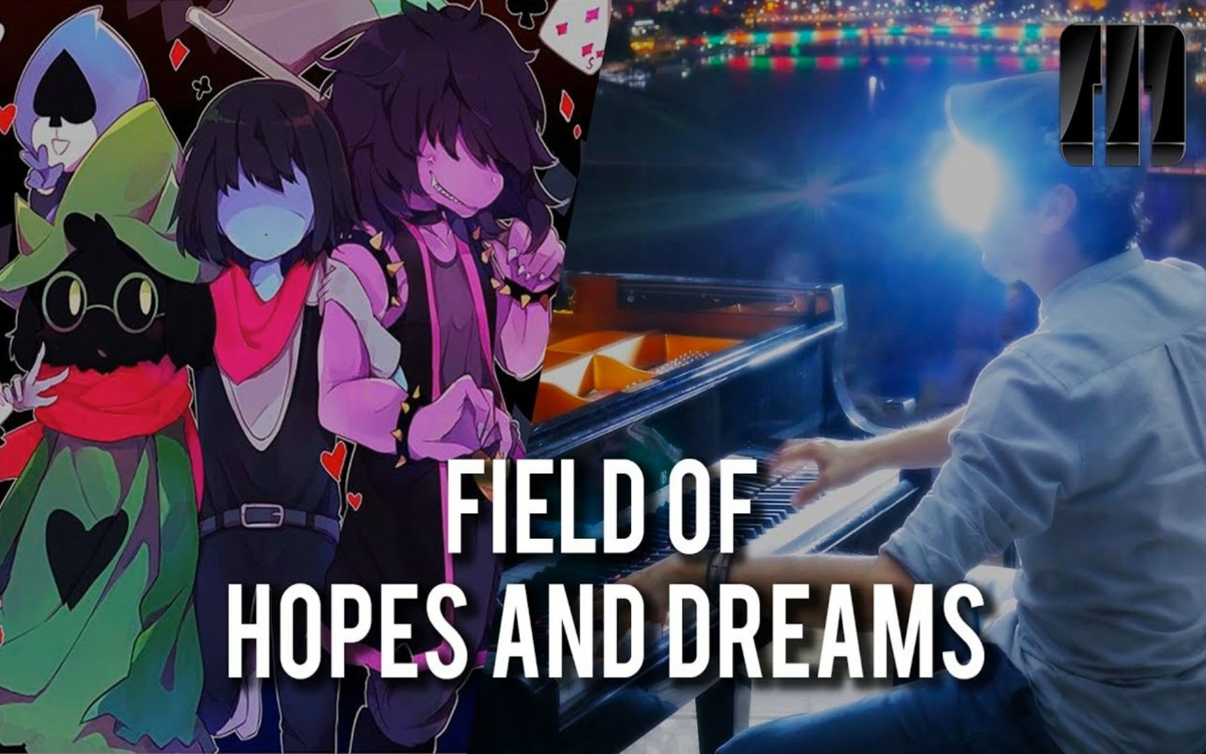 [图]Field of Hopes and Dreams | 钢琴+管弦乐 - 三角符文 (Melody Geeks)