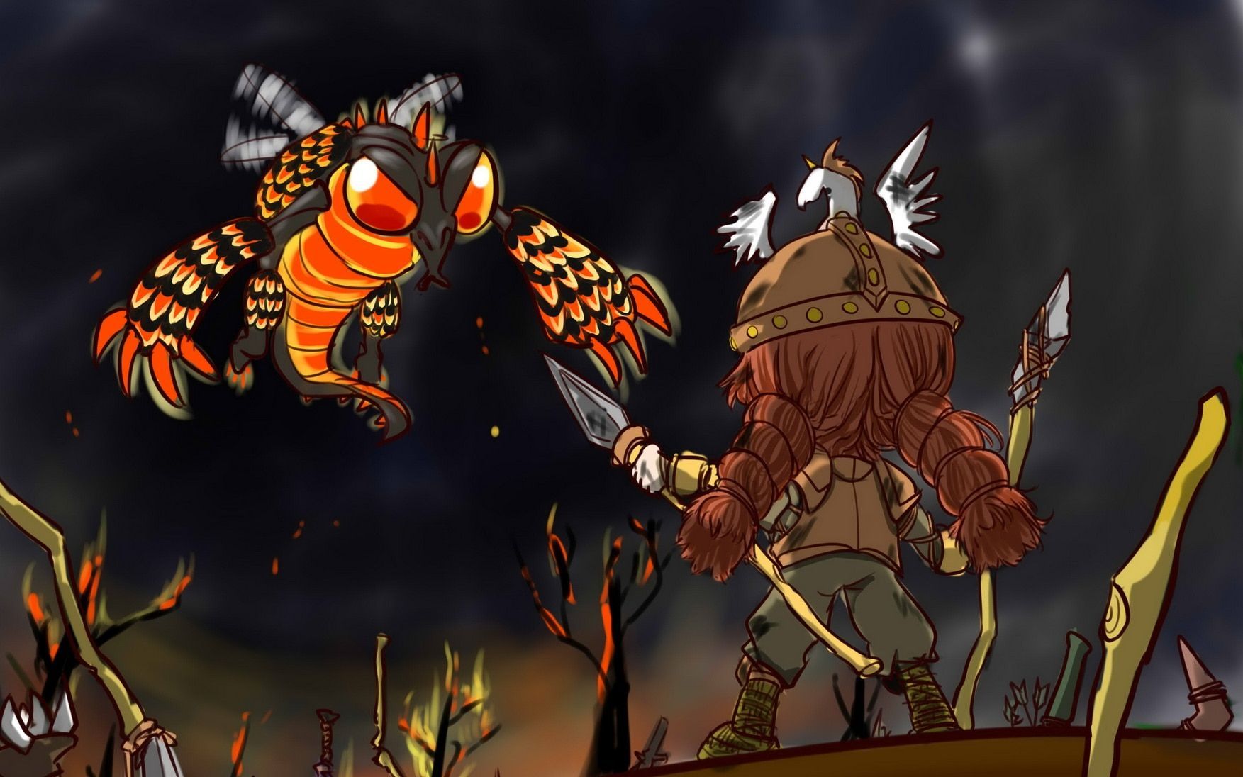 饥荒龙蝇看我摇闪