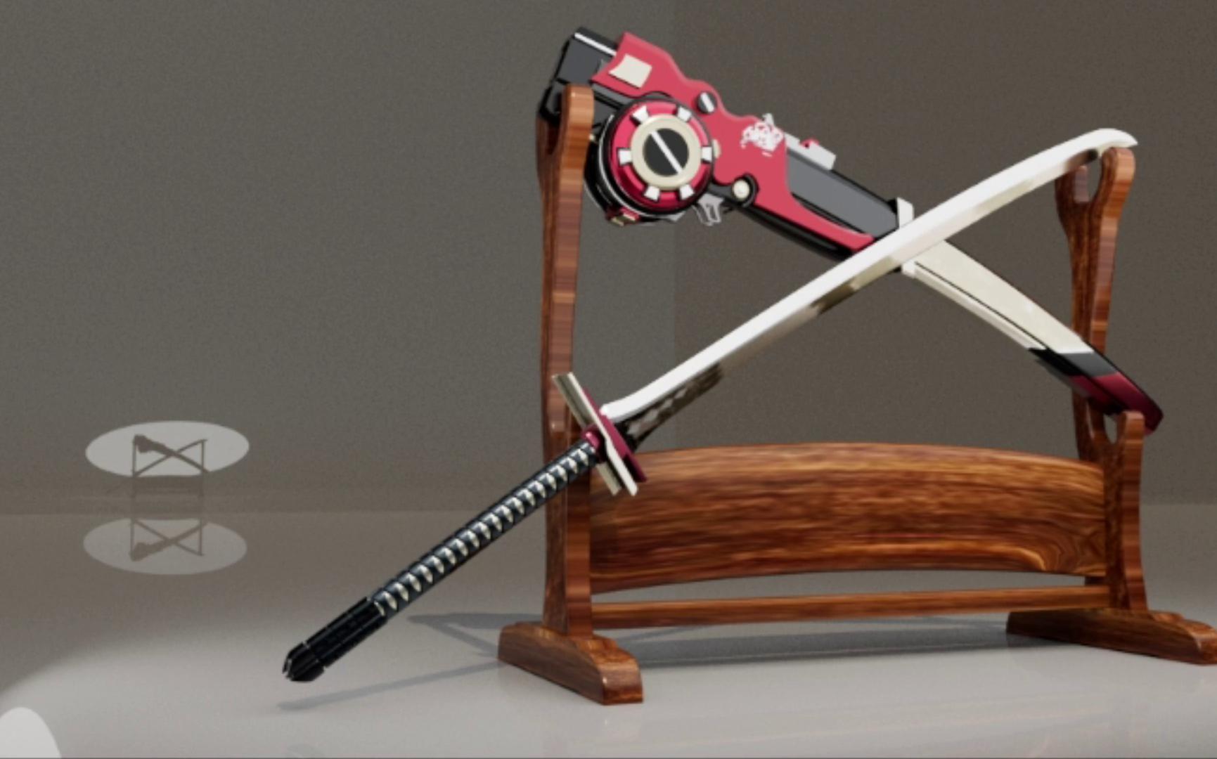 游戏冷兵器模型展示