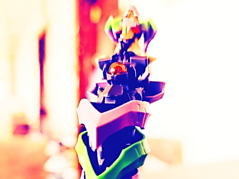 万代rg初号机核心展示