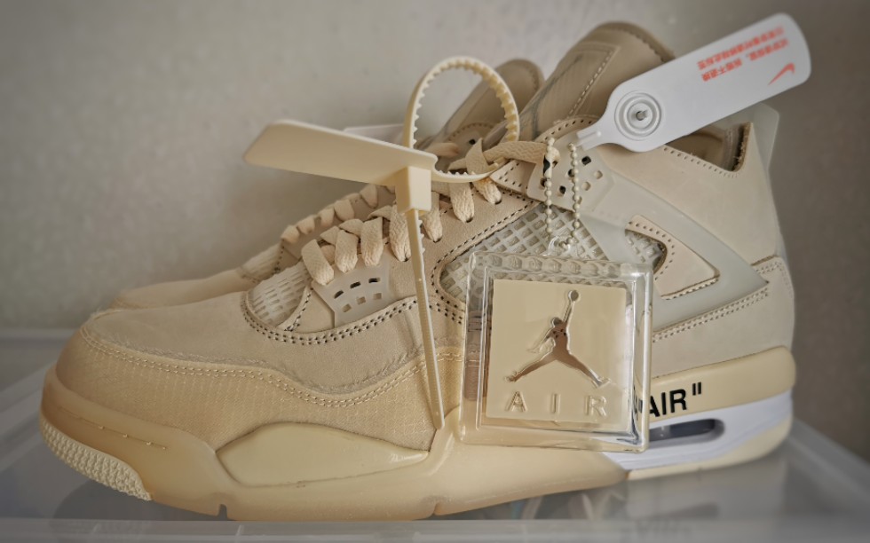 off white aj4简单开箱
