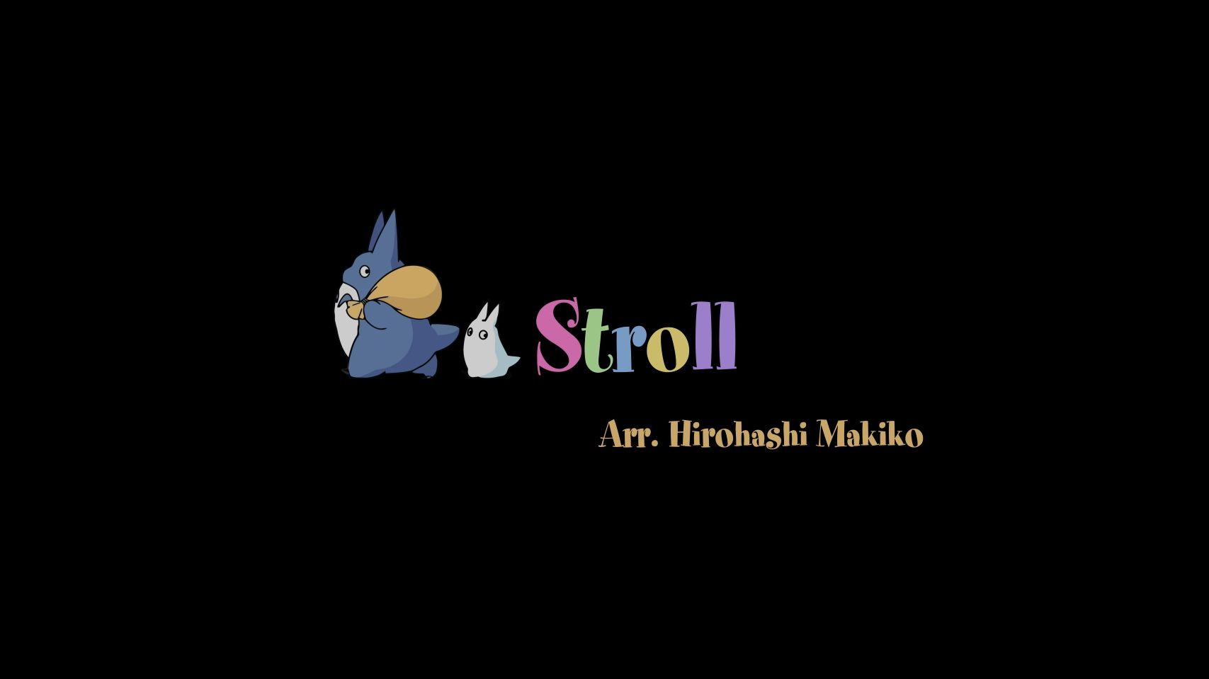 【钢琴】久石让  Stroll 龙猫主题曲哔哩哔哩bilibili