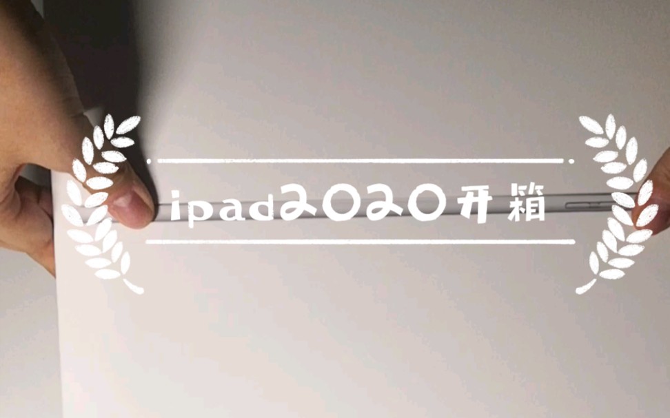 [ipad2020]纯开箱/apple store官网购买/等了31天终于到货了哔哩哔哩bilibili