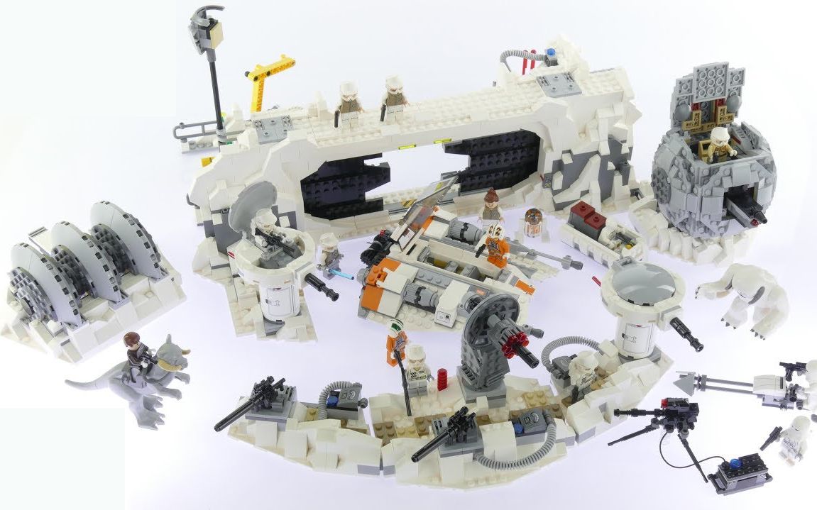 乐高 lego 75098 星球大战 霍斯基地 2016速拼评测