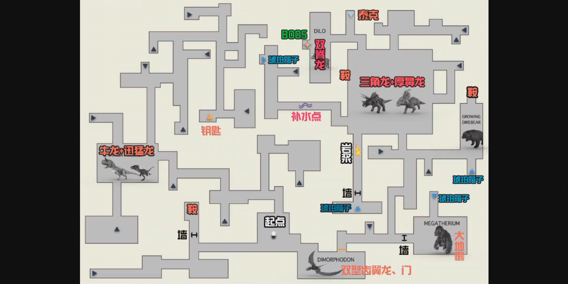 方舟生存进化手游:12月1日狂欢周 第5个地牢 水母boss 好看的大地