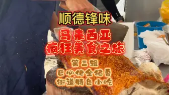 Télécharger la video: 顺德锋味，马来西亚疯狂美食之旅，第三辑:巴必佬金猪香&街头特色小吃。#收获美好#地道风味#好食材出好味道#美食推荐官@安利哥AnnyMui @耕本英俊