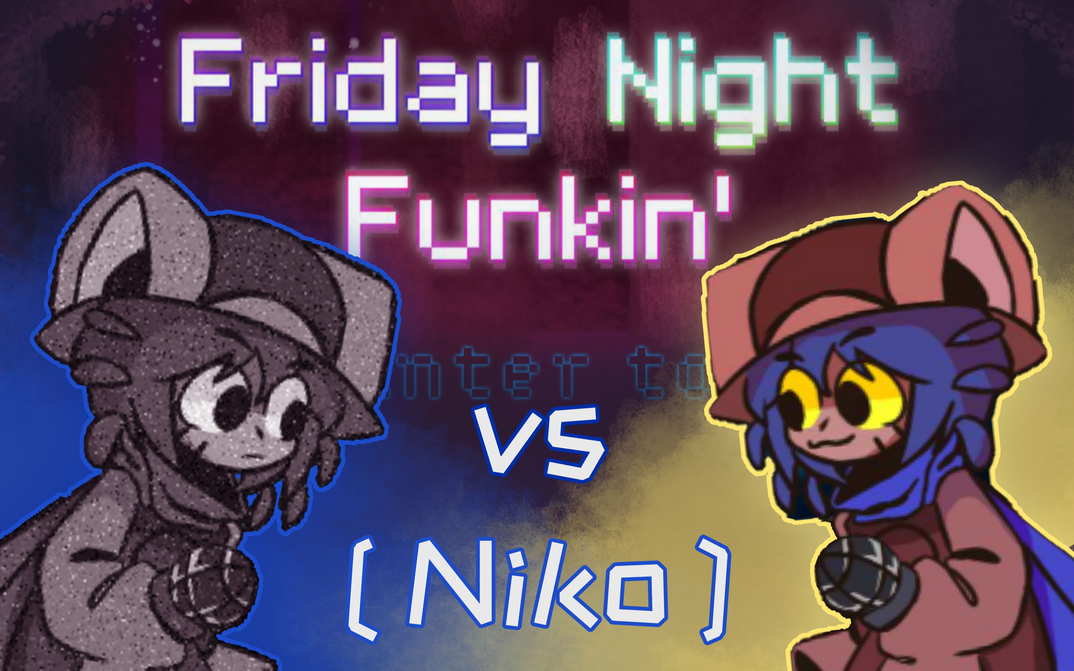 【FNF】Niko话疗世界机器哔哩哔哩bilibili