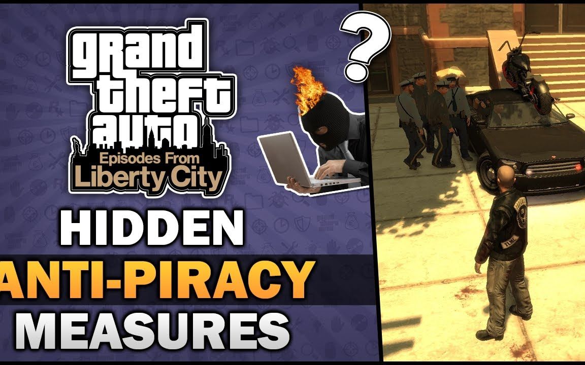 【1080p/60】gta自由城之章不为人知的的防盗版措施(精校熟肉)_哔哩
