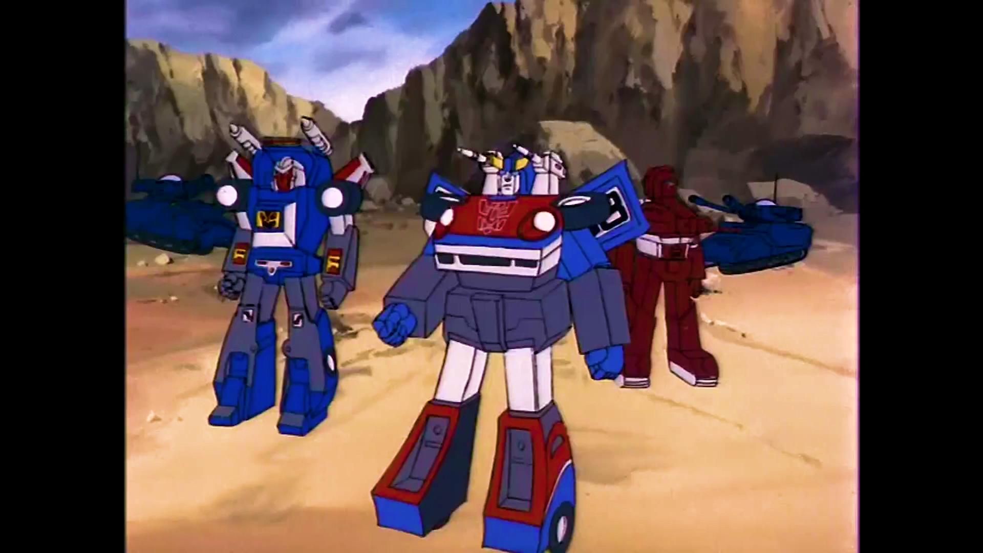 烟幕,轮胎,战戟,3人同框变形!【变形金刚】