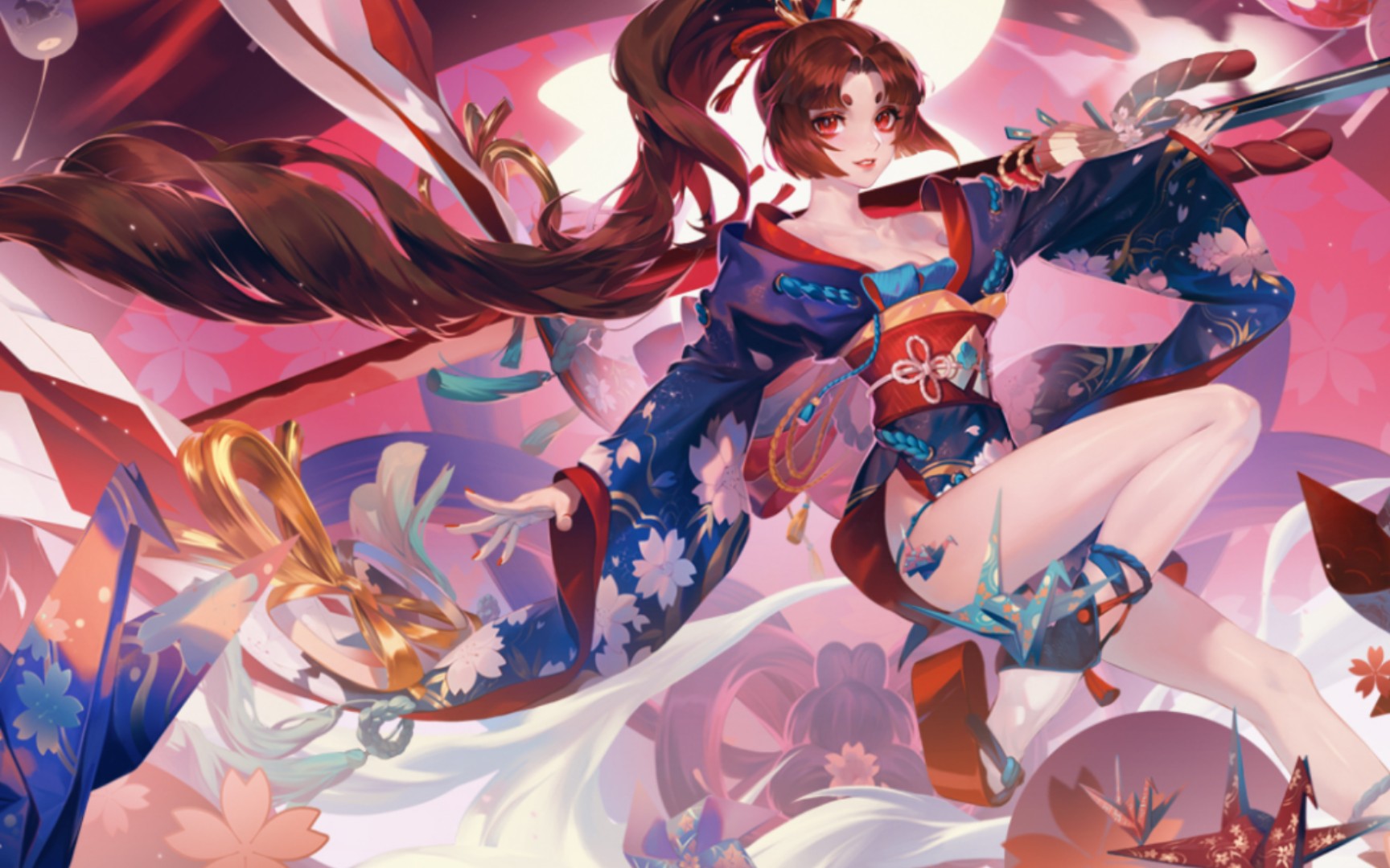 视觉盛宴!妖刀姬全皮肤混剪