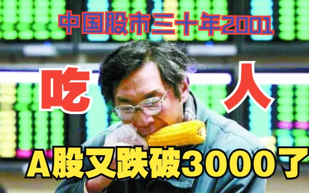 [图]A股一天回到二十年前【中国股市三十年】第十四期2001年