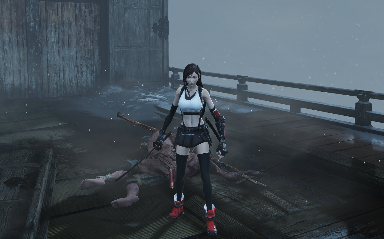 【只狼】 蒂法mod 苇名弦一郎 六周目双难纯拼刀惨胜_单机游戏热门