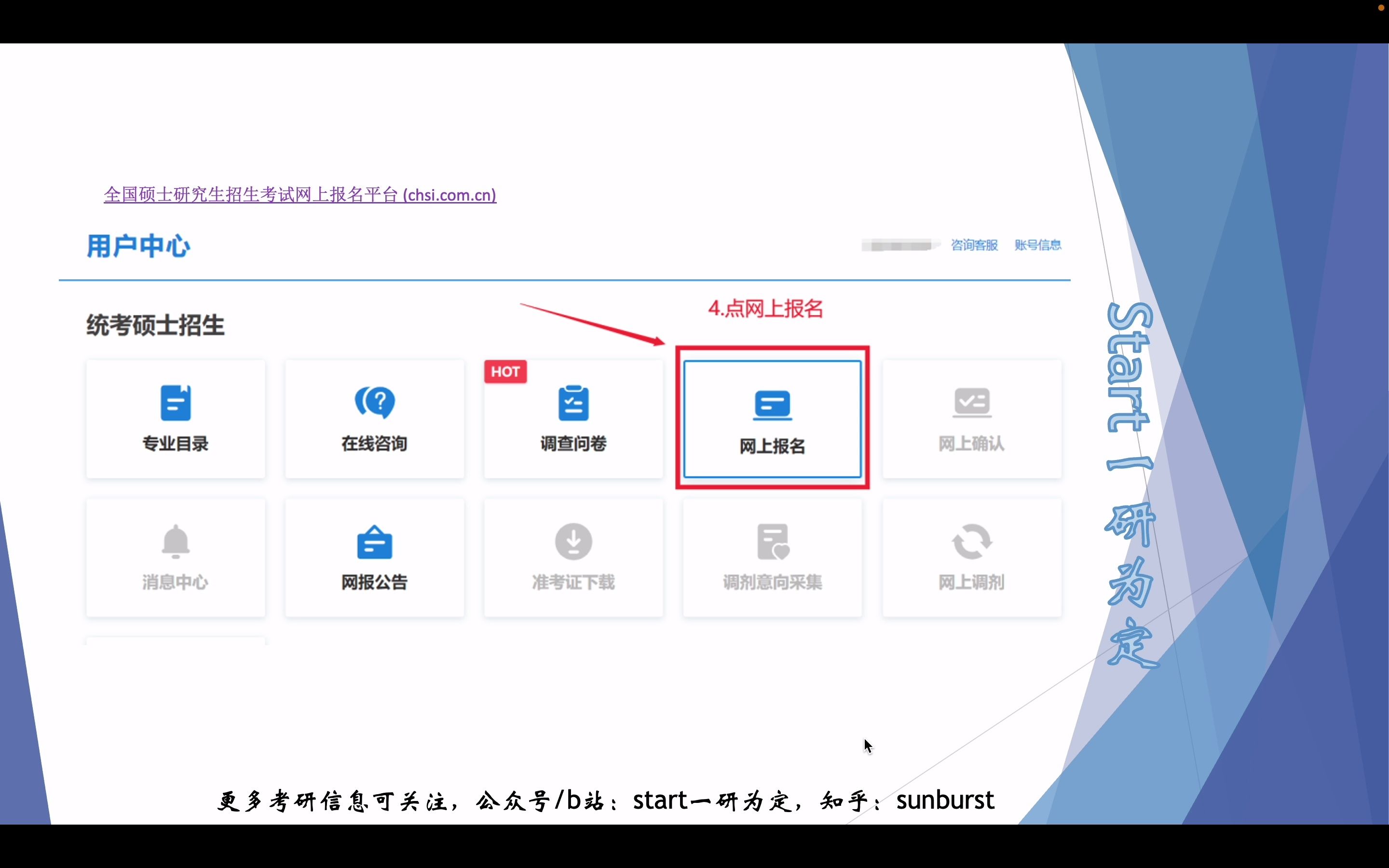 考研预报名/正式报名全流程讲解哔哩哔哩bilibili