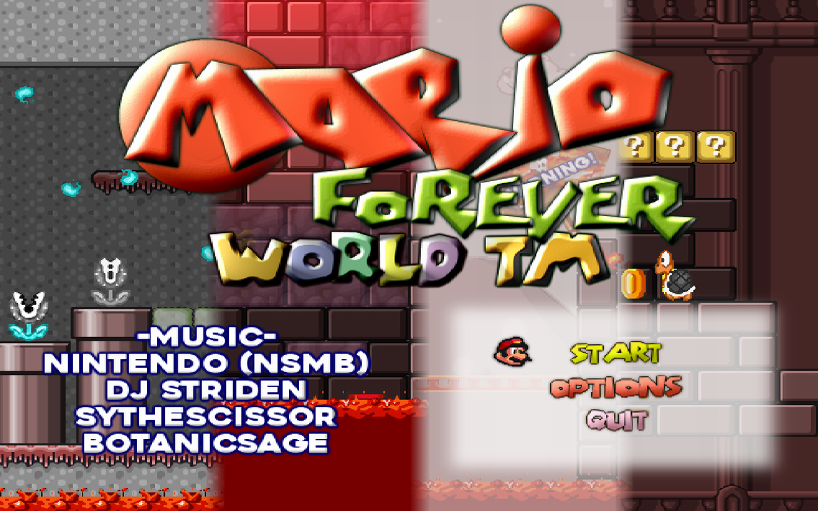 Mario Forever World TM All Completed Video_哔哩哔哩_bilibili