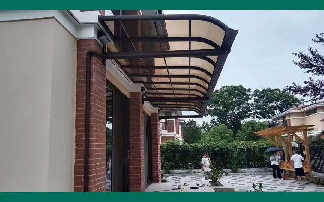 宝鸡别墅入户门廊遮雨棚批发