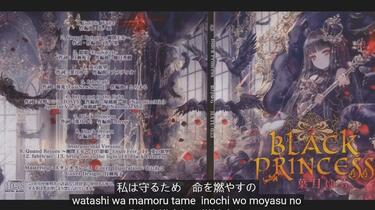 葉月ゆら【Black Princess】（中文）_哔哩哔哩_bilibili