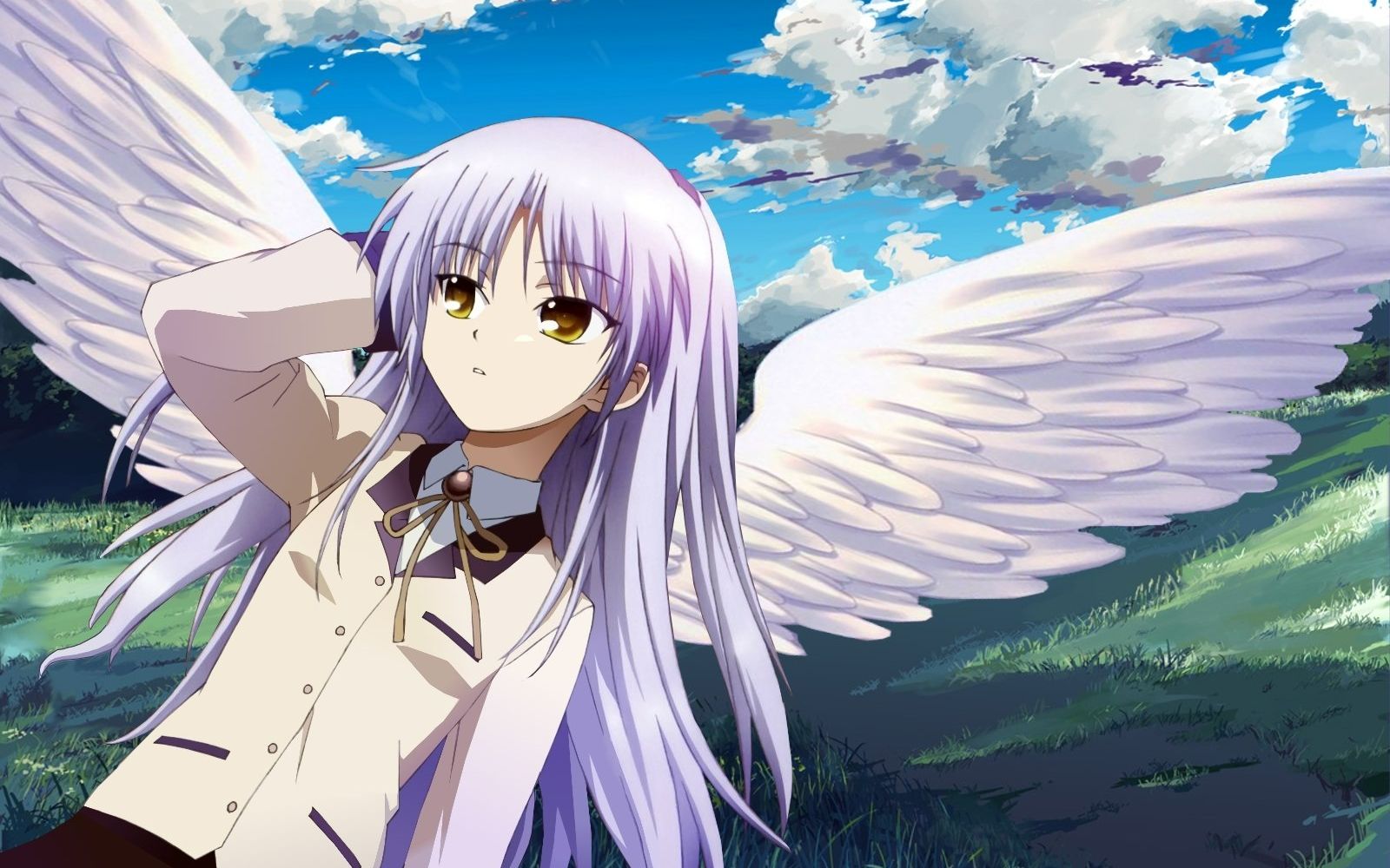 [图]【Angel Beats/夜奏花】有时候 分别是为了更好的相遇。