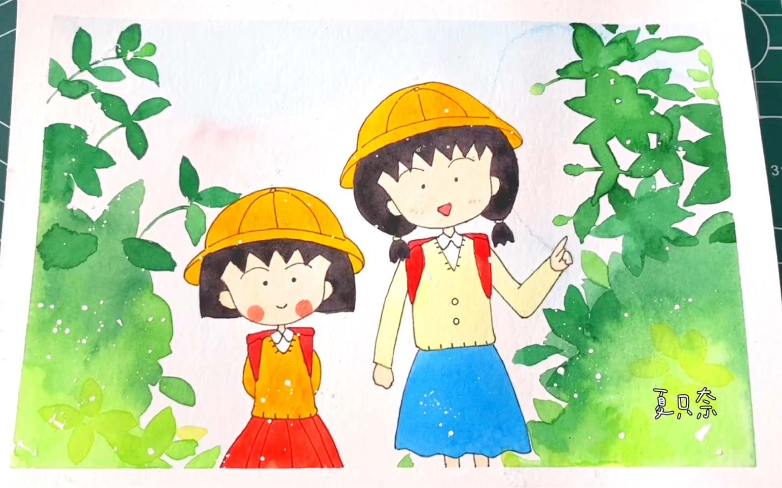 樱桃子 樱杏子 山茶花快开了