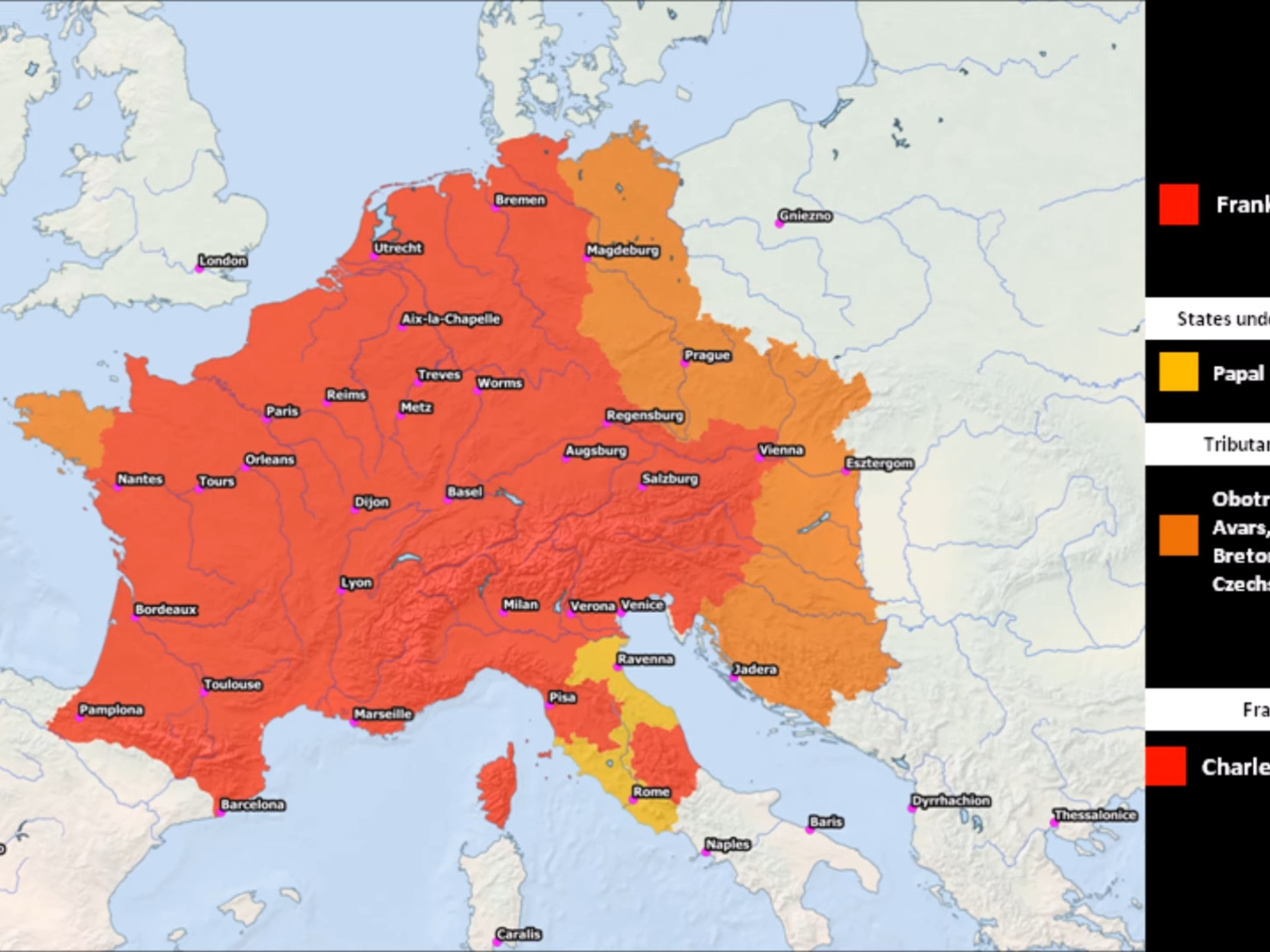 欧洲的第一次觉醒,加洛林帝国的历史变迁