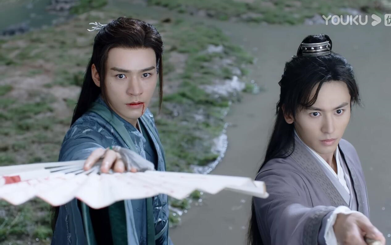 山河令青崖山假死片段原声和剧版对比