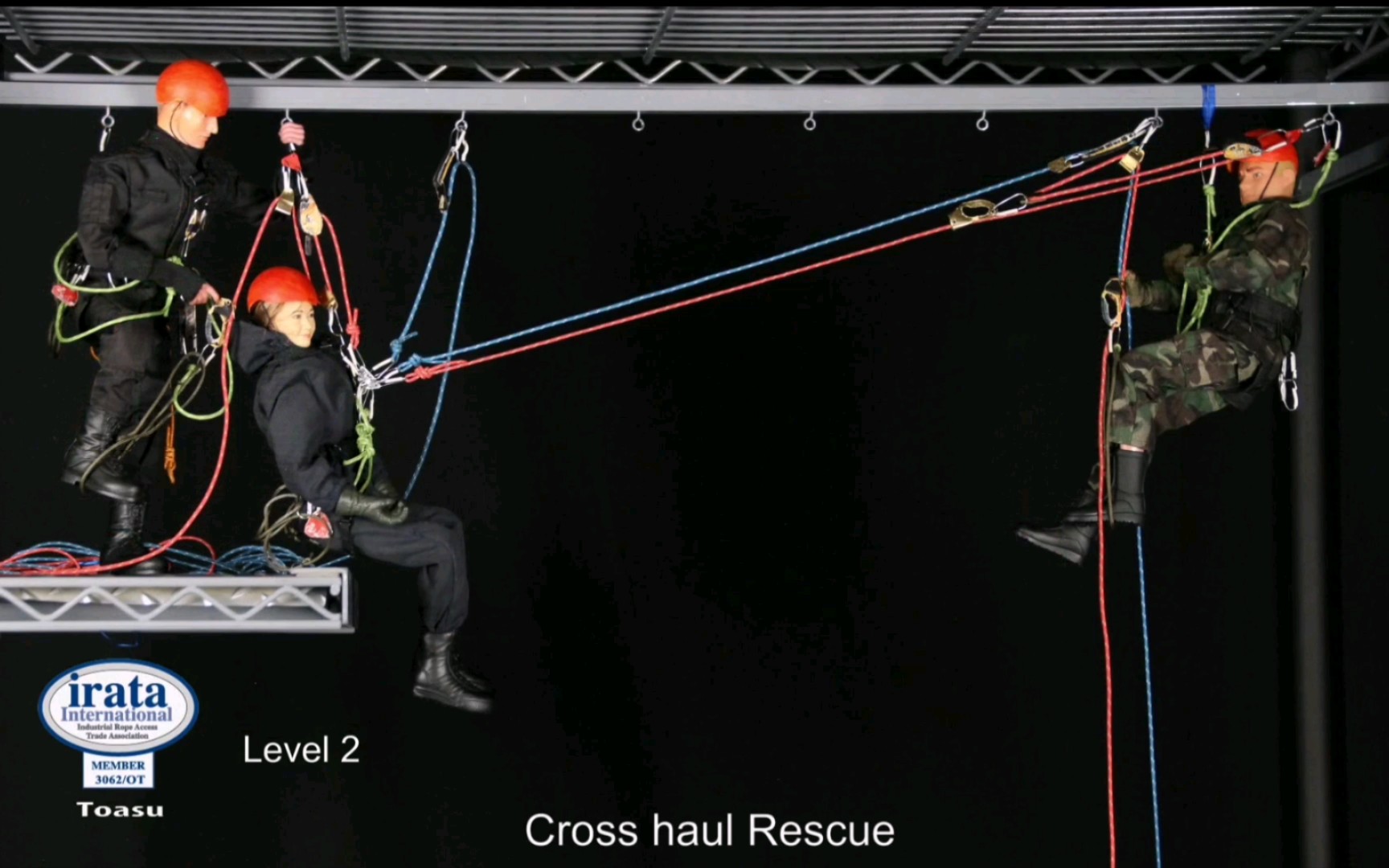 [图]IRATA Level2 Cross haul Rescue