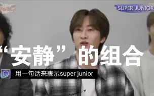 Download Video: “super junior是什么样的组合”  “安静的组合”