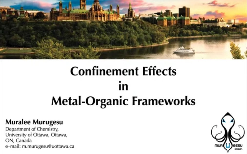 [图]Confinement Effects in Metal-Organic Frameworks ArMOF 2021