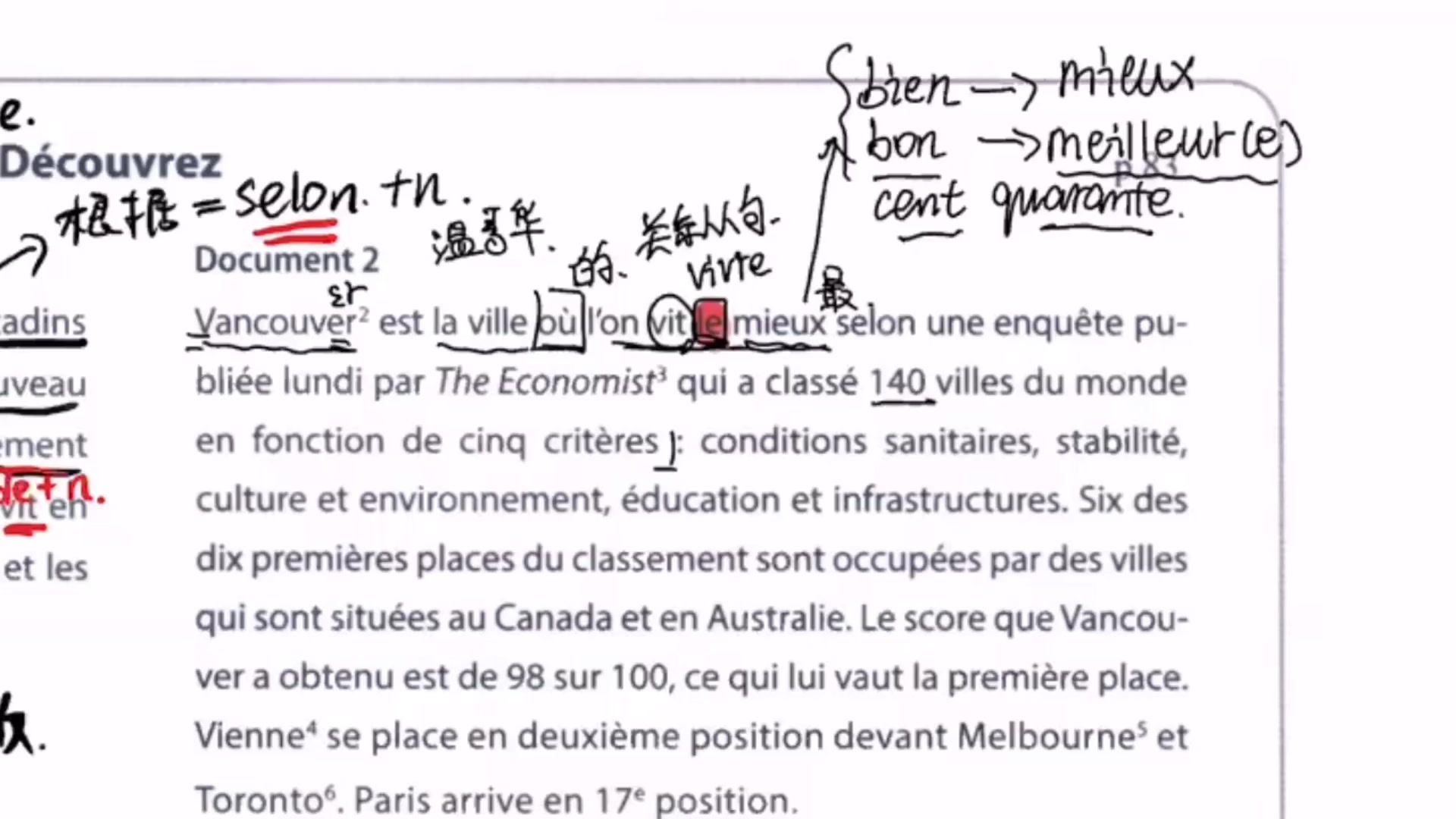 139.bon,bien,mieux,meilleur(e), 谁是谁的比较级? 2分钟搞清楚不香吗?【法语语法】【A2】哔哩哔哩bilibili