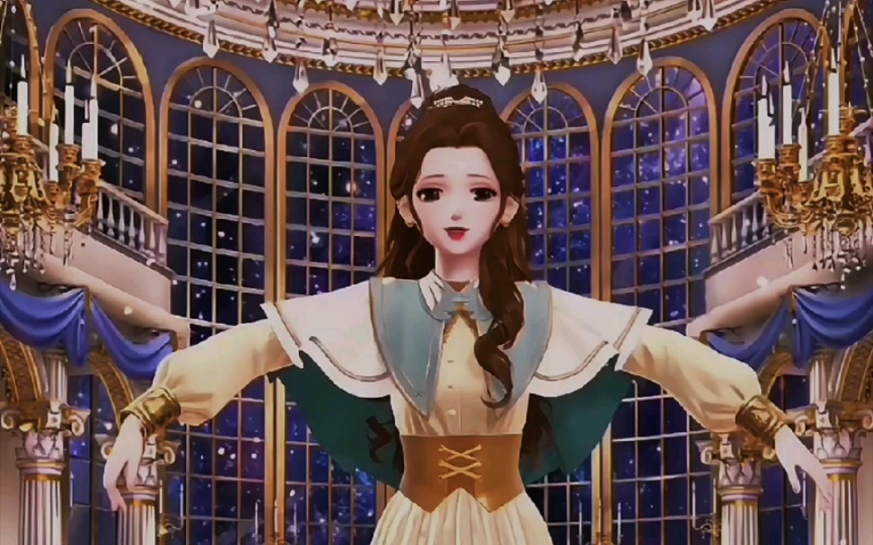 活动作品公主行礼