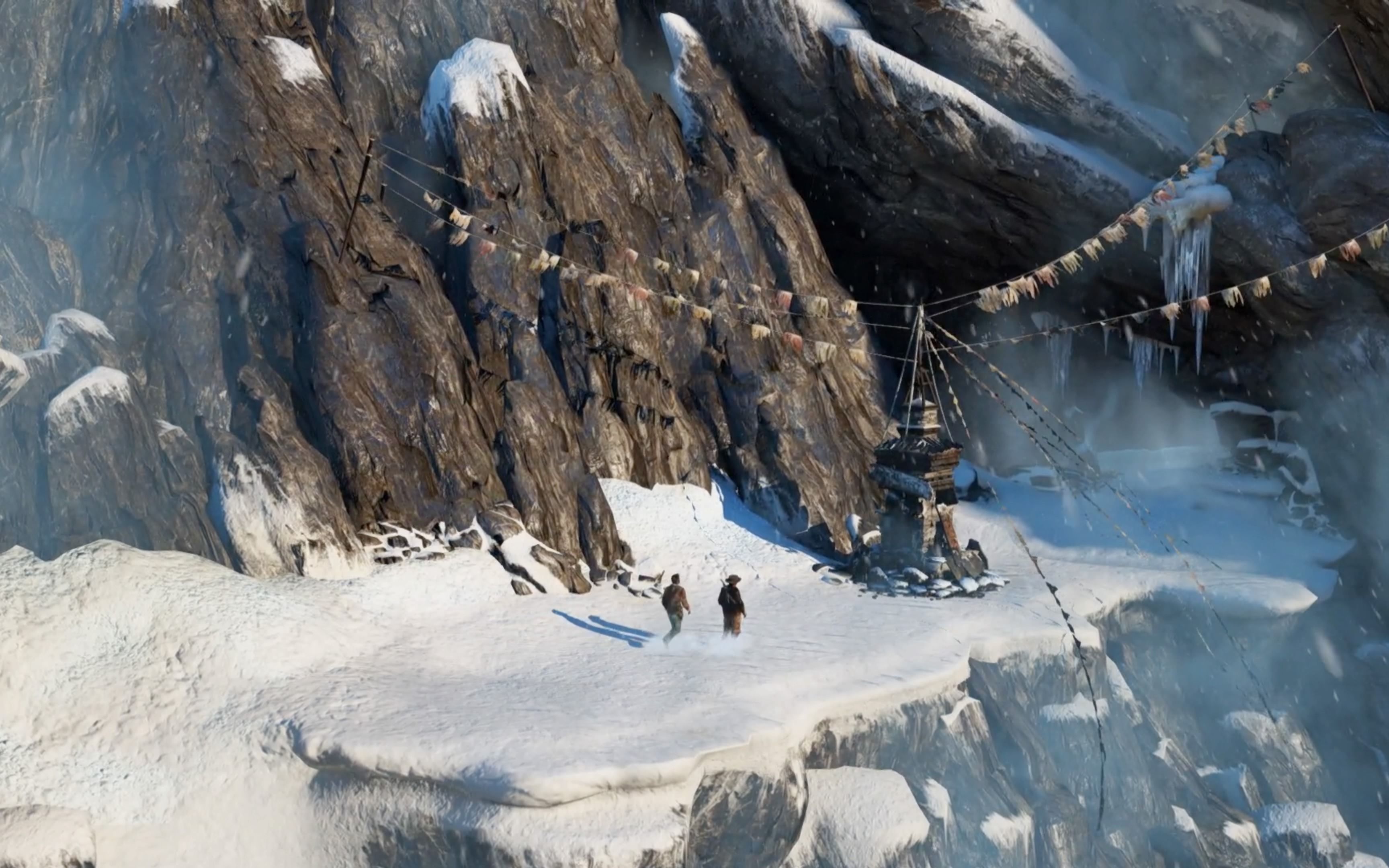 ps5《神海2:纵横四海》流程解说:11雪山中的巨猿怪