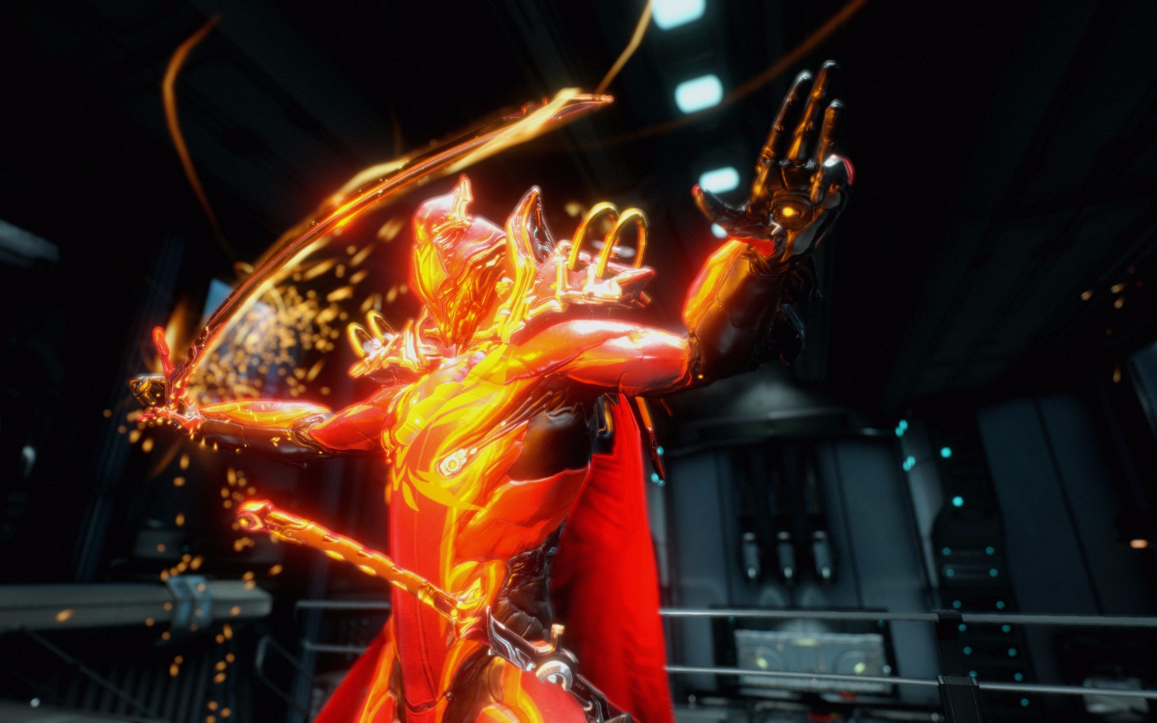 【warframe战甲配色】萌新二期工程(咖喱)excalibur"菲尼克斯"配色