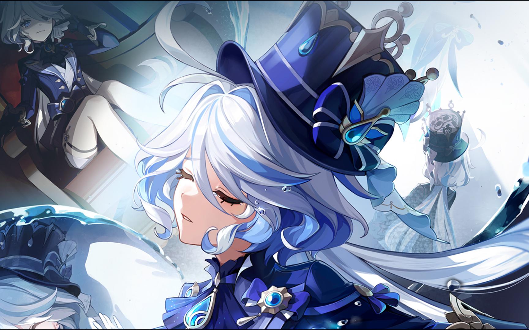 原神-枫丹装扮表情一览