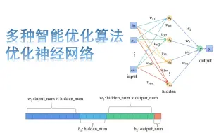 多种智能优化算法优化神经网络|水论文大法~