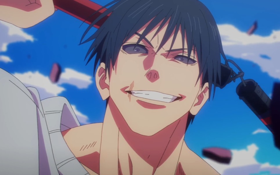 《咒术回战》天与咒缚伏黑甚尔爆杀特级咒灵陀艮.