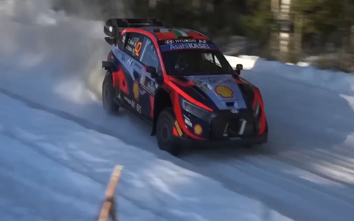 一分钟带你感受下 wrc拉力赛 现代i20的高燃瞬间