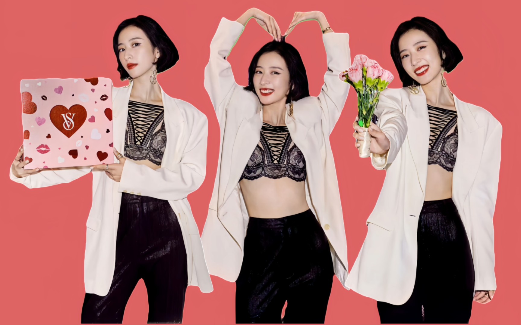 【內衣誌】周雨彤 维密内衣代言