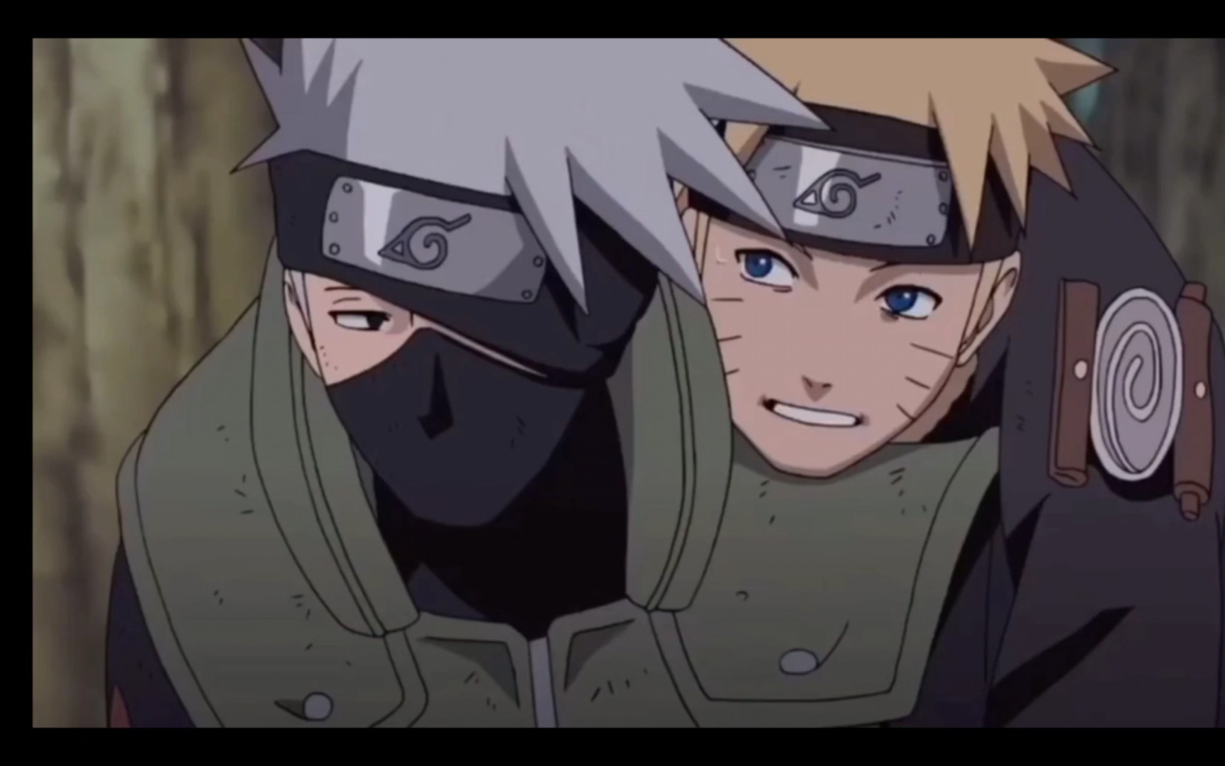 卡卡西对鸣人才是真爱呀