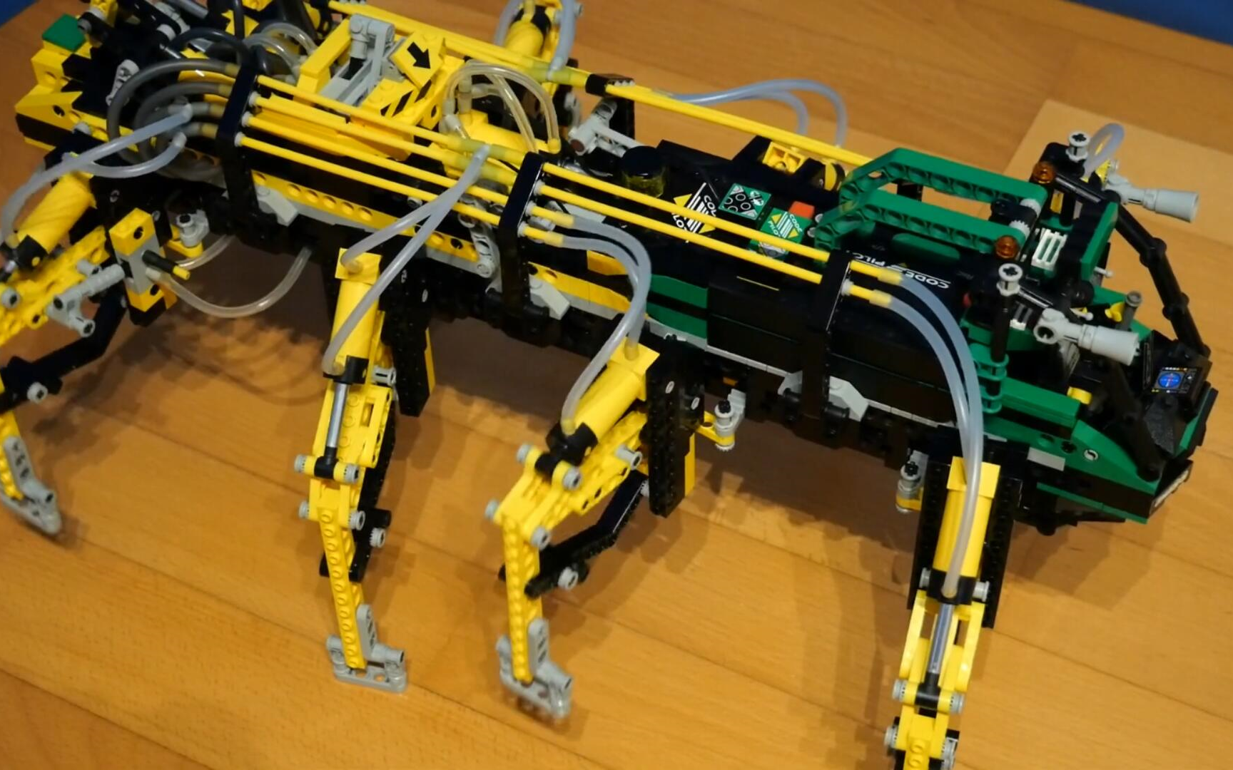 (免费图纸)气动步行机 lego乐高 technic科技/机械 moc