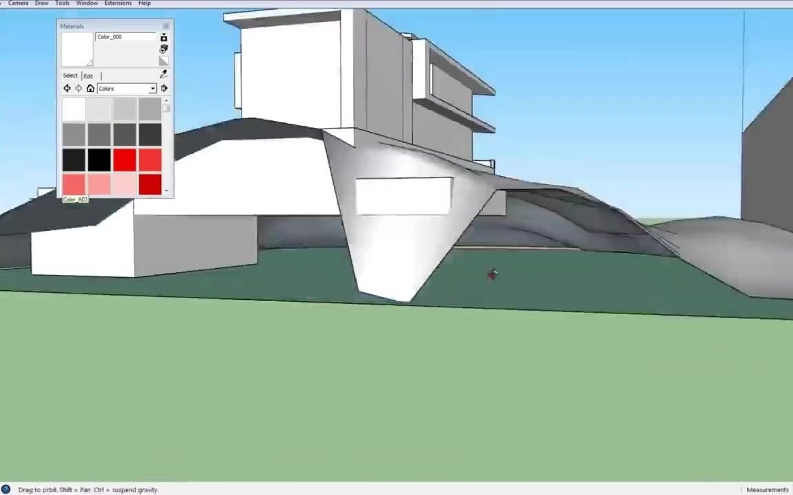 sketchup山顶度假别墅快速建模设计景观和周围环境设计哔哩哔哩bilibili