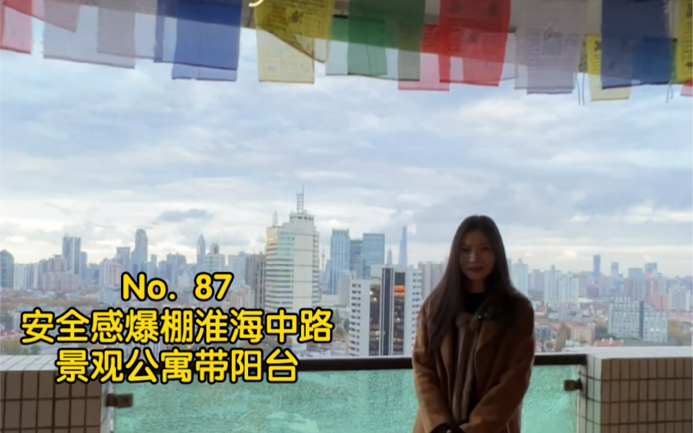 上海买房No. 87|淮海中路|安全感爆棚鸿艺豪苑景观公寓带阳台|拥有无敌洋房景观可看陆家嘴地标性建筑吖哔哩哔哩bilibili