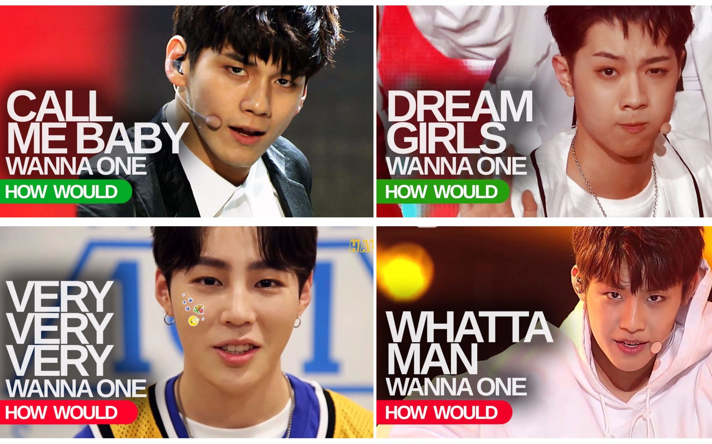 [wanna one]忘拿碗将如何演唱i.o.ixots的歌曲