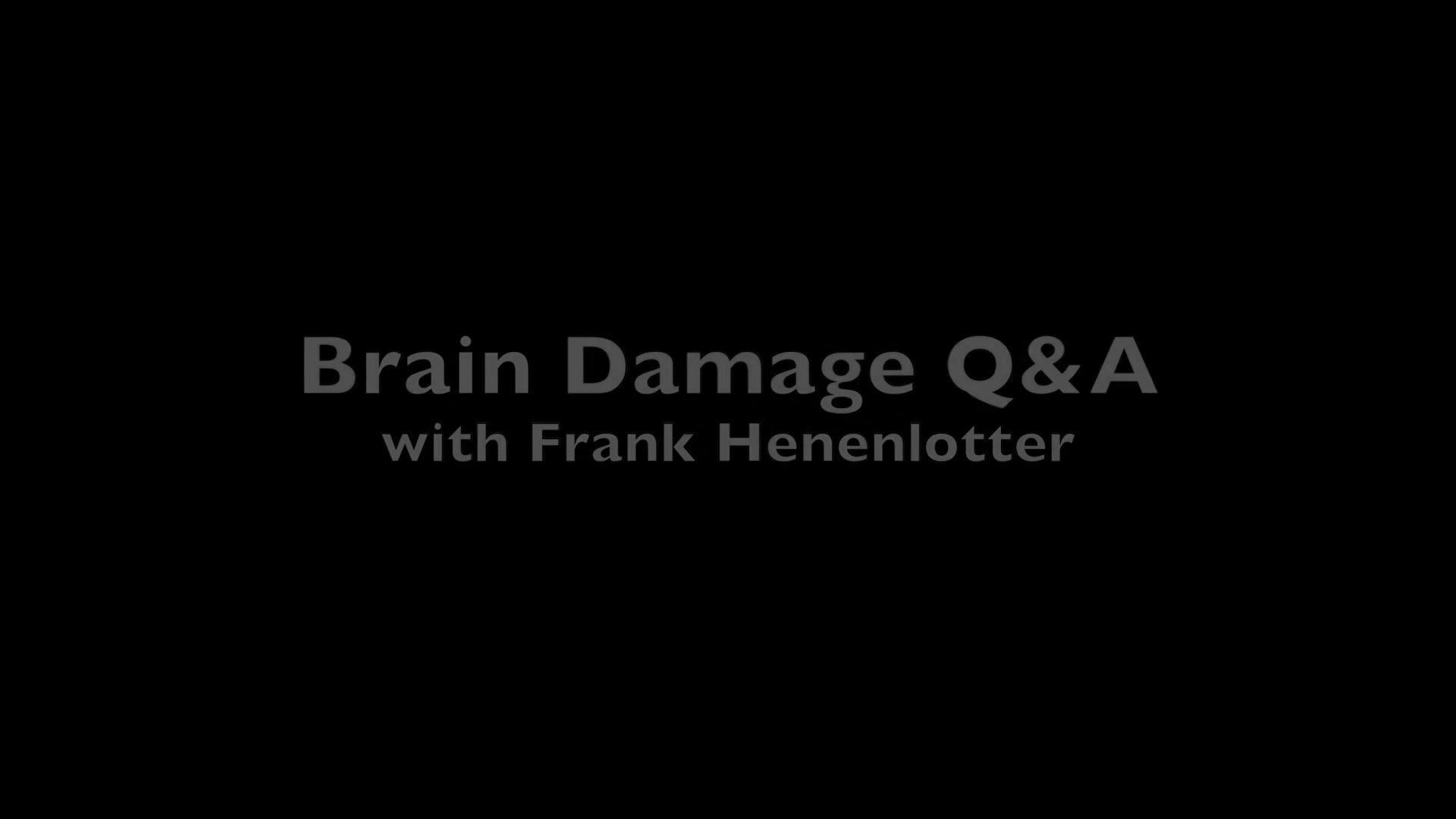 【影视回顾】脑损害 Brain Damage (1988) Extras【英语】哔哩哔哩bilibili