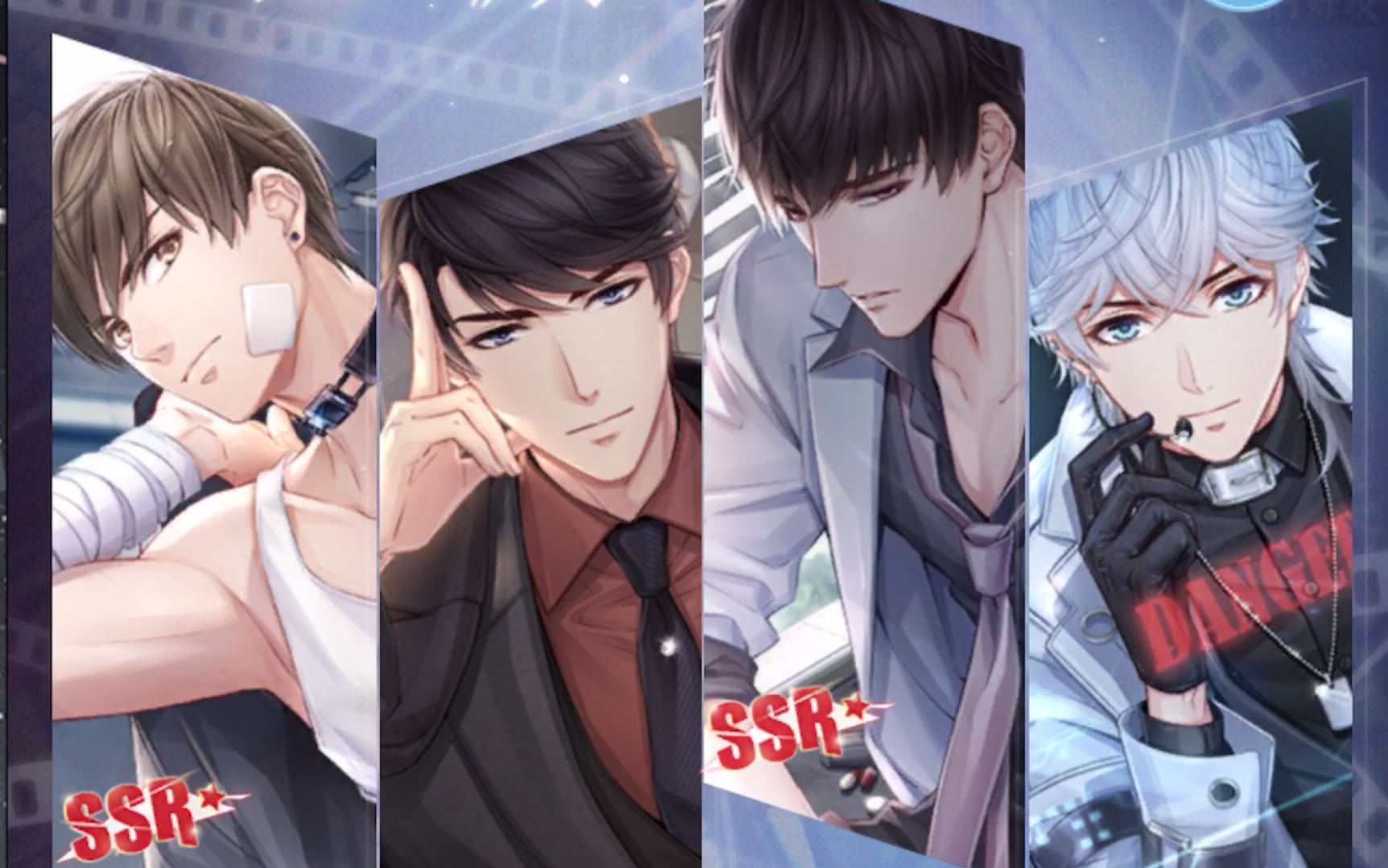 【恋与制作人】万钻拿新迷宫卡许墨ssr 李泽言sr_哔哩哔哩 (゜-゜)つ