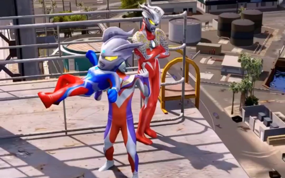 不好了,赛罗和迪迦怎么把小赛罗扔进海里喂鲨鱼,他们是怪兽变的吗?