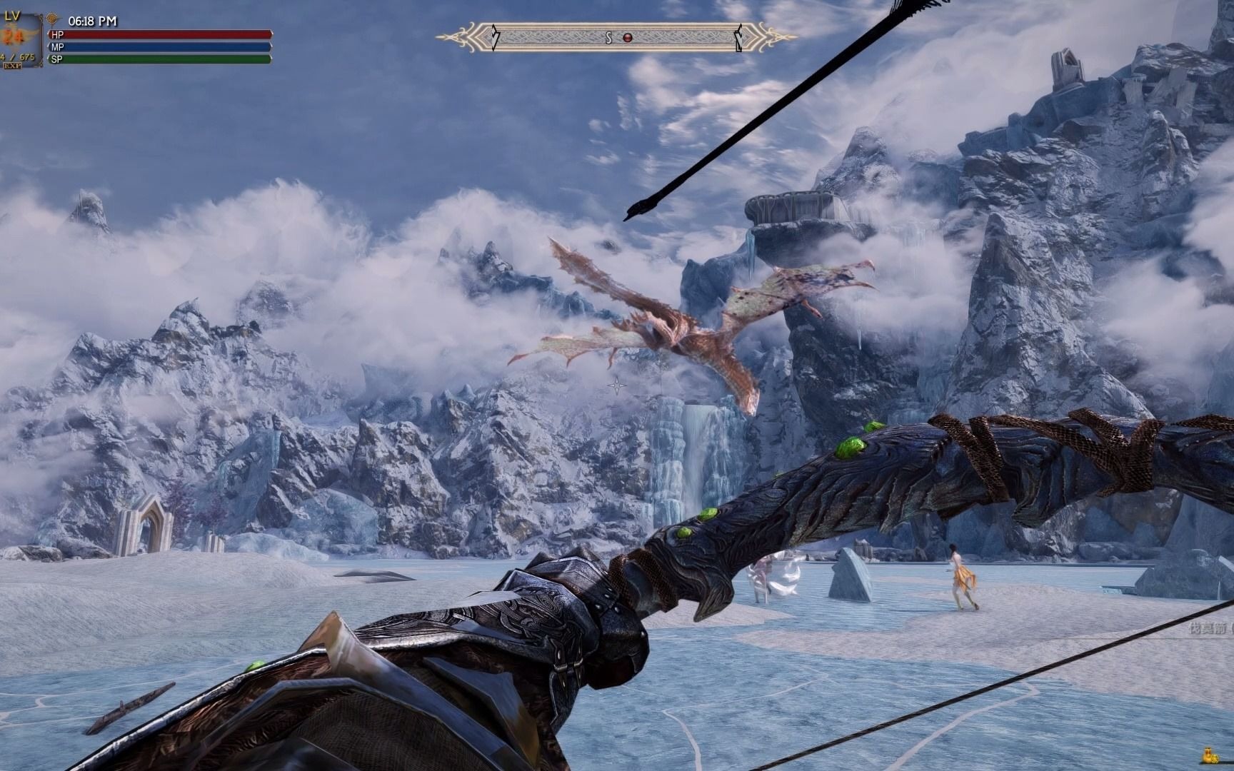 【上古卷轴5】遗忘山谷篇冰湖龙袭战(原版)