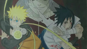 手绘火影忍者八门全开凯复刻岸本齐史原作漫画 哔哩哔哩 つロ干杯 Bilibili