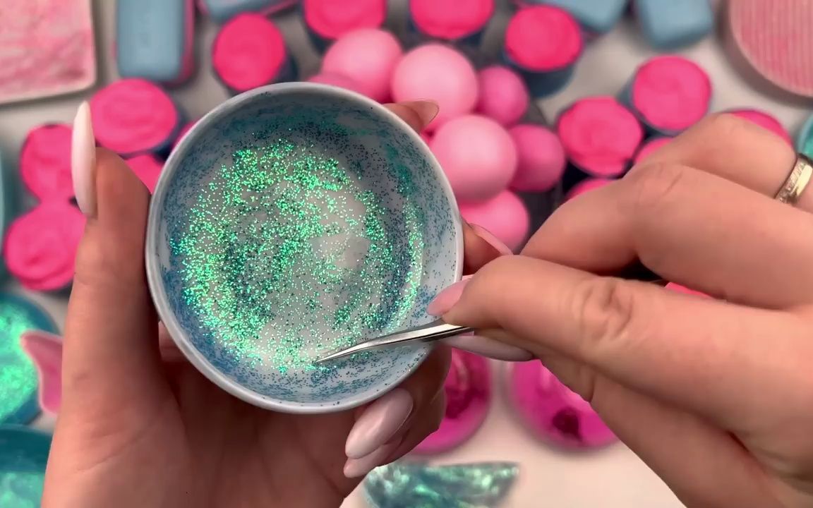 【沉浸式】 asmr粘土,肥皂和史莱姆剥膜93 97