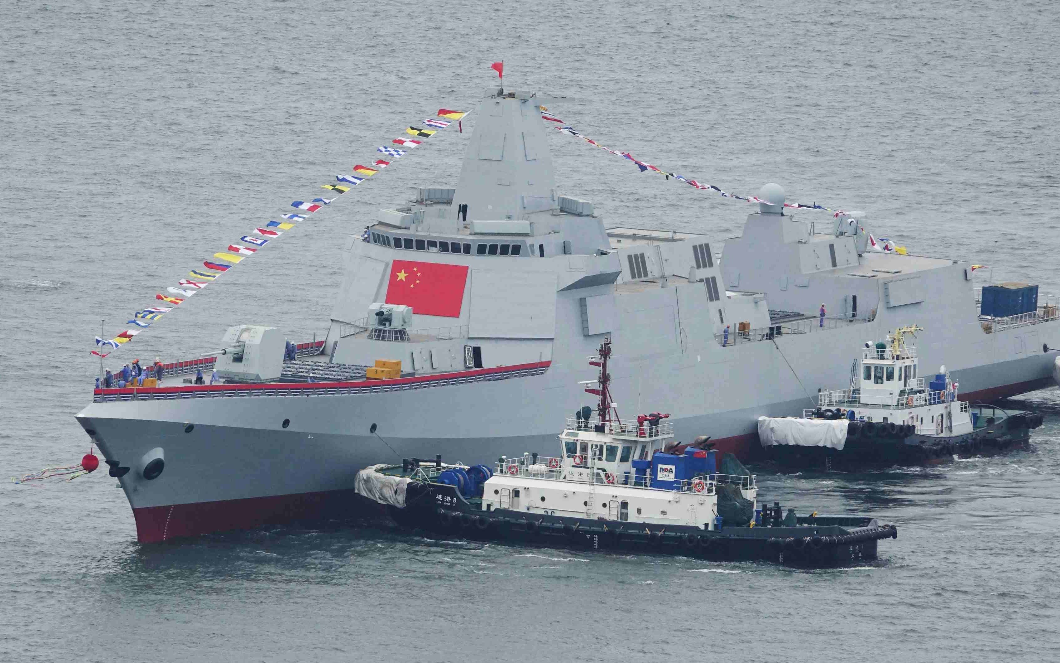 真中华神盾有望055实现,其核心超越美驱逐舰,仅福特航母做到