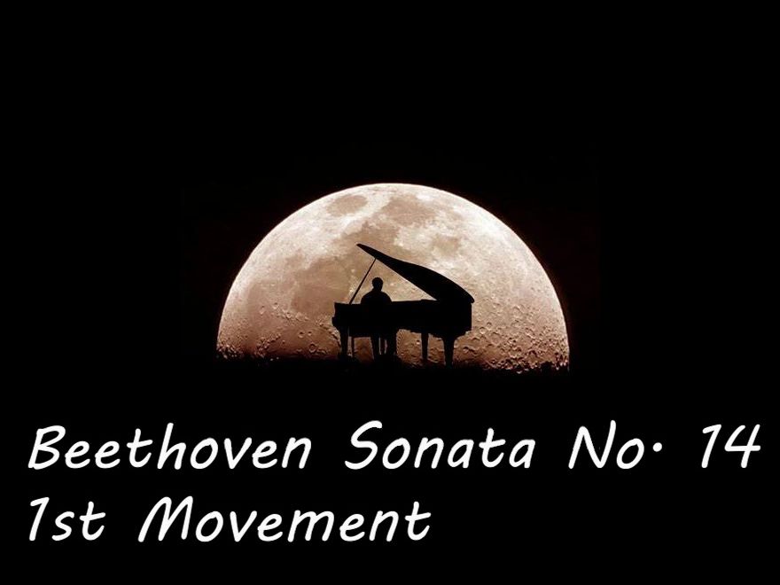 贝多芬月光奏鸣曲第一乐章 Beethoven Sonata No. 14 (Moonlight Sonata 1st Movement)哔哩哔哩bilibili