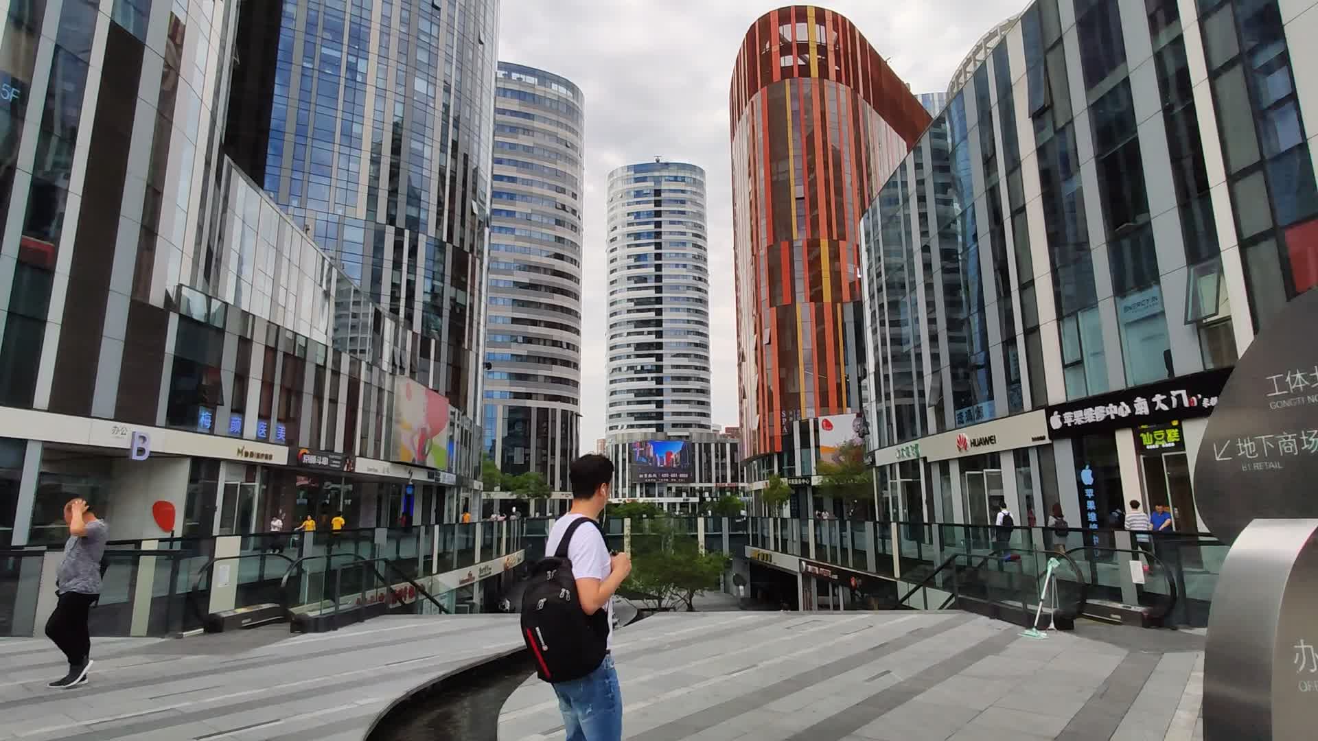 [探索北京]新北京·三里屯soho下沉广场pov(原声archive)